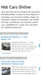 Mobile Screenshot of hotcars-online.blogspot.com