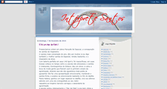 Desktop Screenshot of interpretesantos.blogspot.com