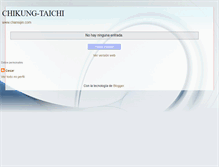 Tablet Screenshot of chikungtaiji.blogspot.com
