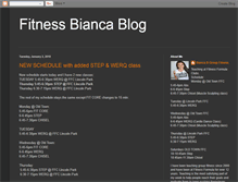 Tablet Screenshot of fitnessbianca.blogspot.com