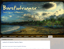 Tablet Screenshot of barefootroamer-barefootroamer.blogspot.com