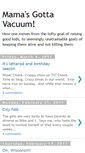 Mobile Screenshot of mamasgottavacuum.blogspot.com