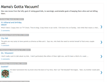 Tablet Screenshot of mamasgottavacuum.blogspot.com