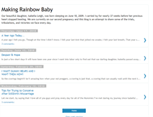 Tablet Screenshot of makingrainbowbaby.blogspot.com