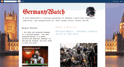 Desktop Screenshot of germanywatch.blogspot.com