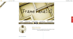 Desktop Screenshot of framefanatic.blogspot.com