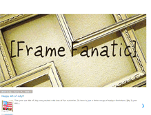 Tablet Screenshot of framefanatic.blogspot.com