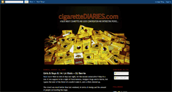 Desktop Screenshot of cigarettediaries.blogspot.com