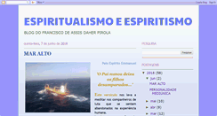 Desktop Screenshot of espiritualismoeespiritismo.blogspot.com