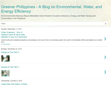 Tablet Screenshot of greenerphilippines.blogspot.com