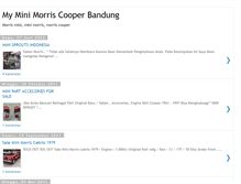 Tablet Screenshot of myminimorrisbdg.blogspot.com