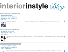 Tablet Screenshot of interiorinstyle.blogspot.com