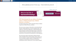 Desktop Screenshot of pharmaceutical-technology.blogspot.com