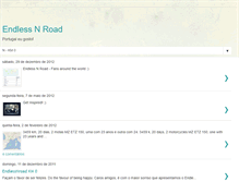 Tablet Screenshot of endlessnroad.blogspot.com
