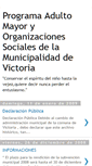 Mobile Screenshot of organizacionessocialesdevictoria.blogspot.com