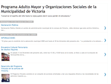 Tablet Screenshot of organizacionessocialesdevictoria.blogspot.com