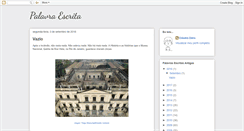 Desktop Screenshot of palavra-escrita.blogspot.com