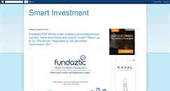 Desktop Screenshot of kei18kun-smartinvestment.blogspot.com