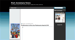 Desktop Screenshot of portaventuranews.blogspot.com