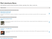 Tablet Screenshot of portaventuranews.blogspot.com