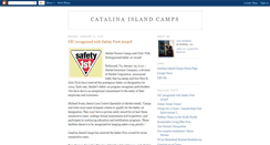 Desktop Screenshot of catalinaislandcamps.blogspot.com