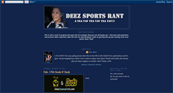 Desktop Screenshot of deezsportsrant.blogspot.com