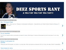 Tablet Screenshot of deezsportsrant.blogspot.com