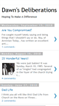 Mobile Screenshot of deliberationsofdawn.blogspot.com