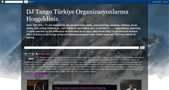 Desktop Screenshot of djtangoturkiye.blogspot.com