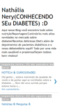 Mobile Screenshot of conhecendoseudiabetes.blogspot.com