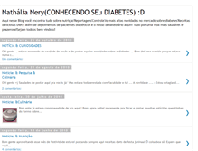 Tablet Screenshot of conhecendoseudiabetes.blogspot.com