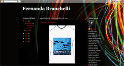 Desktop Screenshot of fernandabranchelli.blogspot.com