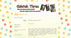 Desktop Screenshot of celotehan-three.blogspot.com