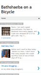 Mobile Screenshot of bathshaebaonabicycle.blogspot.com