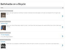 Tablet Screenshot of bathshaebaonabicycle.blogspot.com