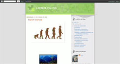 Desktop Screenshot of carreraingcivil.blogspot.com