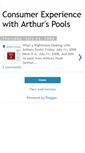 Mobile Screenshot of consumer-experience-arthurspools.blogspot.com