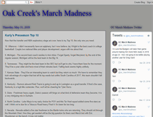 Tablet Screenshot of ocsmarchmadness.blogspot.com