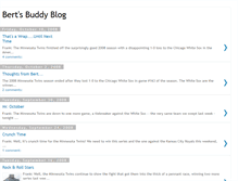 Tablet Screenshot of bertsbuddy.blogspot.com