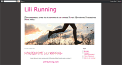 Desktop Screenshot of lilirunning.blogspot.com