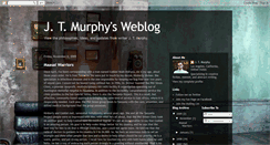 Desktop Screenshot of jtmurphyweblog.blogspot.com