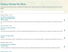 Tablet Screenshot of kidneystonesnomore.blogspot.com