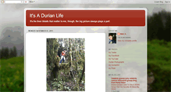 Desktop Screenshot of itsadurianlife.blogspot.com