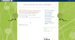 Desktop Screenshot of lisalovestosave.blogspot.com