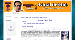 Desktop Screenshot of canaldecinefedericocasado.blogspot.com