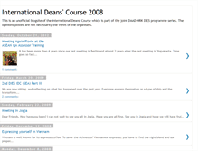 Tablet Screenshot of deanscourse.blogspot.com