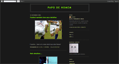 Desktop Screenshot of papodehomem.blogspot.com