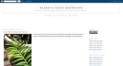 Desktop Screenshot of coastredwoods.blogspot.com
