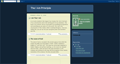 Desktop Screenshot of iamprinciple.blogspot.com