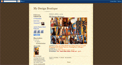 Desktop Screenshot of mydesignboutique.blogspot.com